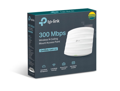 TP-LINK EAP110 300Mbps Wireless N Ceiling Mount Access Point