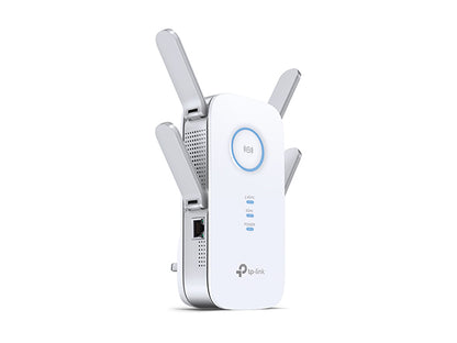 TP-LINK Mesh WiFi Range Extender AC2600 Dual Band Wi-Fi Router RE650 White