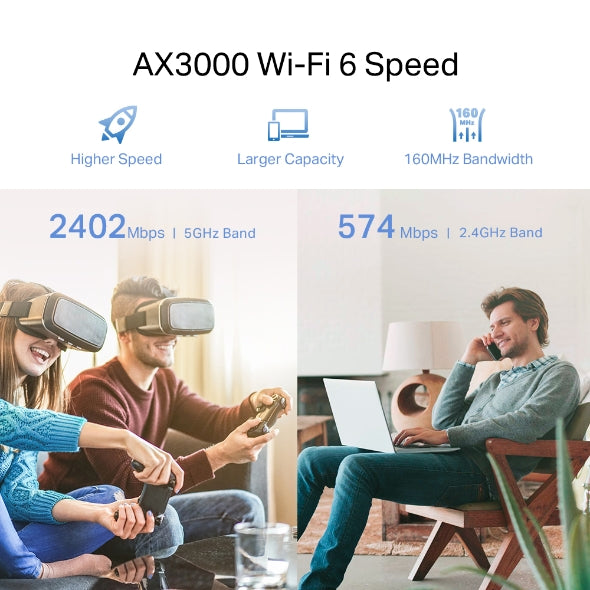 TP-LINK RE700X AX3000 Mesh WiFi 6 Extender