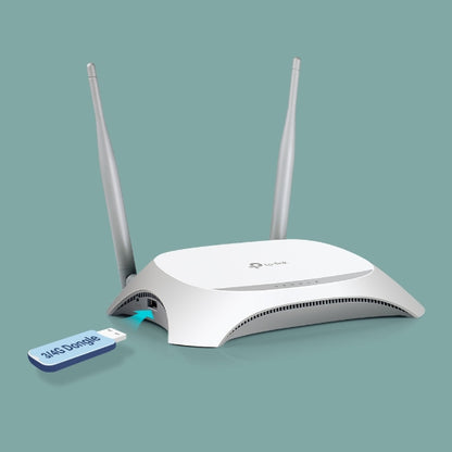 TP-LINK TL-MR 3420 300Mbps 3G/4G Wireless N Router Compatible White