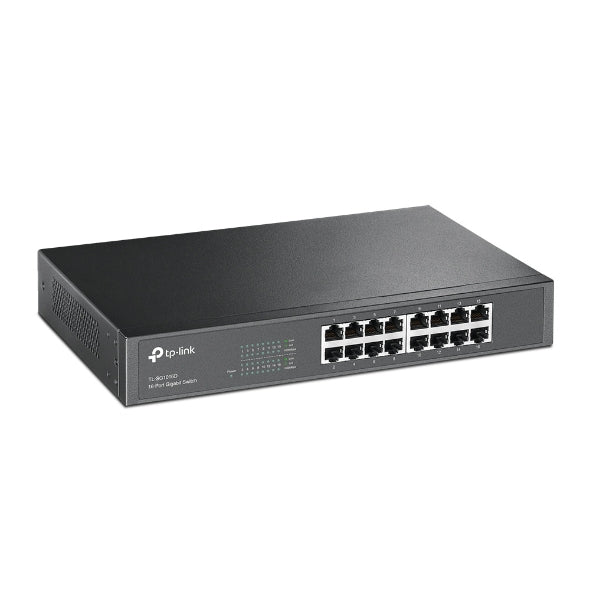 TP-LINK TL-SG1016D 16-Port Gigabit Desktop/Rackmount Switch