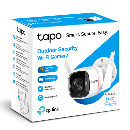 TP-LINK Tapo C320WS Outdoor Security Wi-Fi Camera