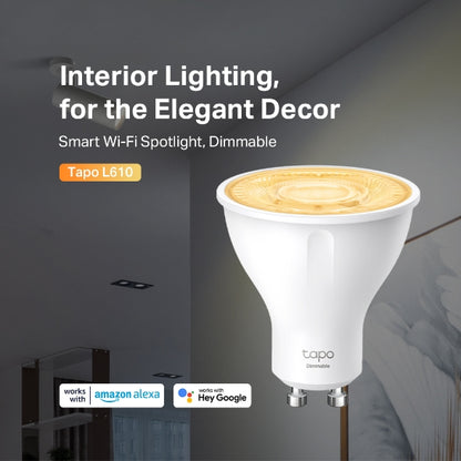 TP-LINK TAPO L610 Smart Wi-Fi Spotlight, Dimmable