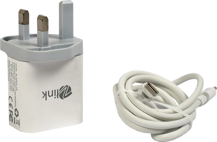 USB Charger Kit 20W UK plug zl-st914-uk