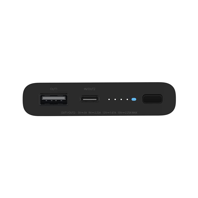 Xiaomi 35969 10W 10000 mAh Wireless Power Bank, Black